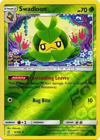 Unified Minds Swadloon #8/236 reverse holo